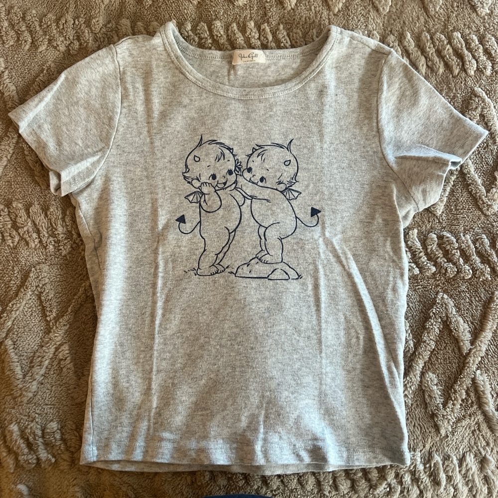 Brandy Melville Grey Tee